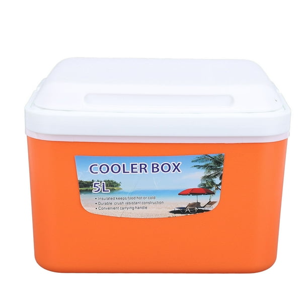 Caja De Refrigerador Portátil, 5l De Gran Capacidad Enfriador Eficiente Y Refrigeración Caja De Frescura Caja De Hielo Caja De Calentamiento Caja De Refrigerador Para Acampar Y
