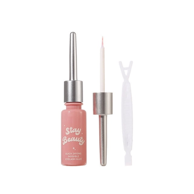 Pegamento para pestañas postizas, de larga duración, suave, no irritante, fijador, transparente, natural, herramienta de belleza para principiantes (9 ml)