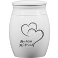 thumbnail image 2 of Decorative Urn Cremation Urn Funeral Urn Aluminium Alloy Urn Human Ashes Holder, 2 of 4