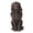 Brown Lion, variant on YIQMI Resin Standing Bear Garden Statue 19.68in Tall, Black Weatherproof Wildlife Sculpture for Yard, Cabin, Rustic Patio Decor