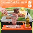 thumbnail image 3 of Silicone Griddle Tools Mat, Grill Mat for Outdoor BBQ with Seasoning Jar Holder & Side Shelf Pad – Tool Rest & Kitchen Aid Accessory, 3 of 7