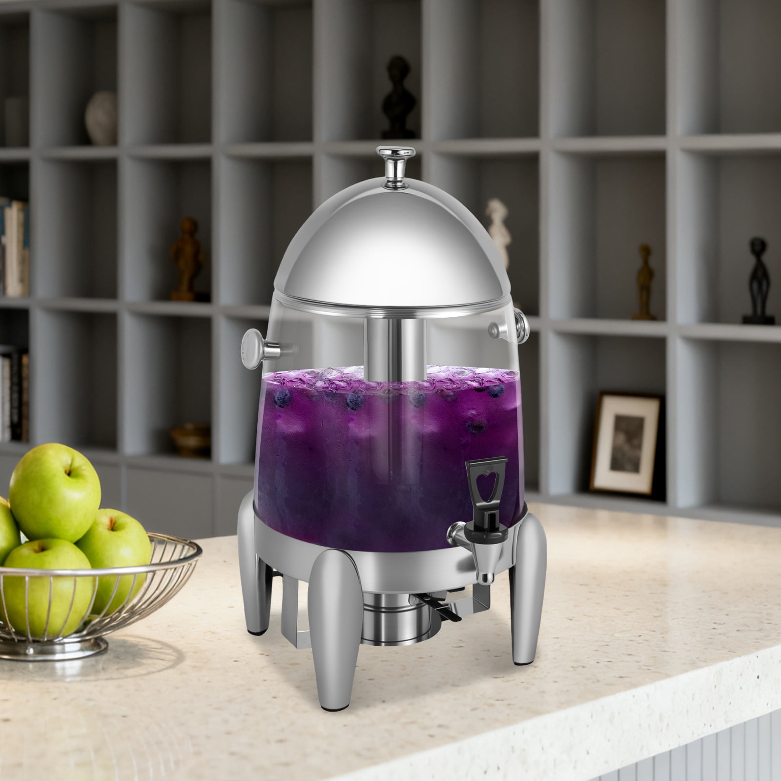 400W 110V Hot Beverage Dispenser, 3.2gal Beverage Container, Coffee Chafer Urn, Chocolate Drinking Machine