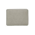 thumbnail image 4 of Signature Design by Ashley Gaelon Casual Firmly Cushioned Ottoman with Bun Legs, Gray & Brown, 4 of 7