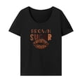 thumbnail image 1 of Camiseta de mujer de ajuste regular, camiseta de manga corta suave para mujer para el trabajo en la playa SG, 1 of 7