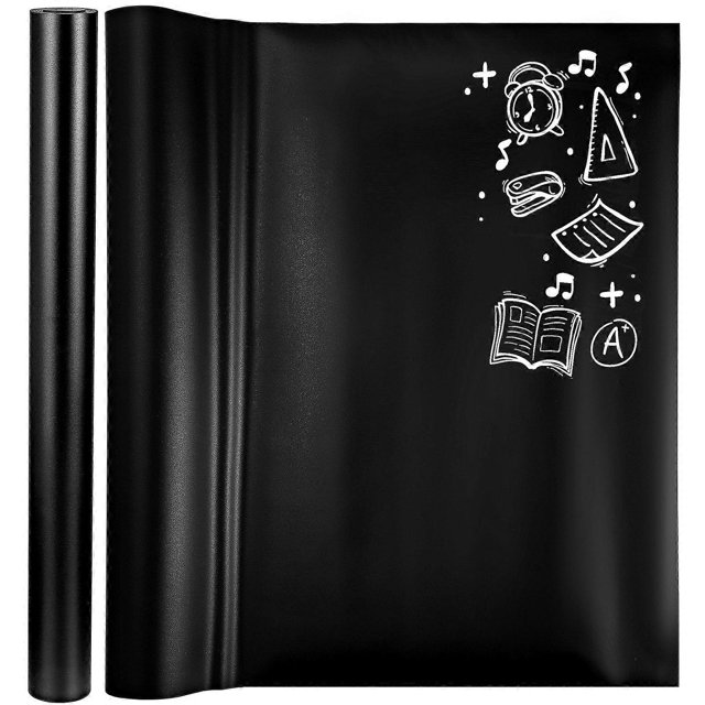 2 Pcs Chalkboard Stickers Blackboard Stickers Self-Adhesive Blackboard Films for School Office