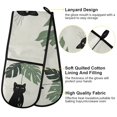 thumbnail image 2 of Yayeee Double Oven Mitt Kitchen Heat Resistant Baking 35" x7" Quilted Glove, Black Cat Umbrella, 2 of 6