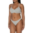 thumbnail image 2 of Smart & Sexy Women's Comfort Cotton Scoop Neck Unlined Underwire Bra, Style-SA1410, 2 of 8