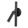 thumbnail image 3 of 917-3S-MB-LED-Z-Lite-Forest - 15W 3 LED Wall Sconce In Modern Style-13.25 Inches Tall and 4.75 Inches Wide-Matte Black Finish, 3 of 7