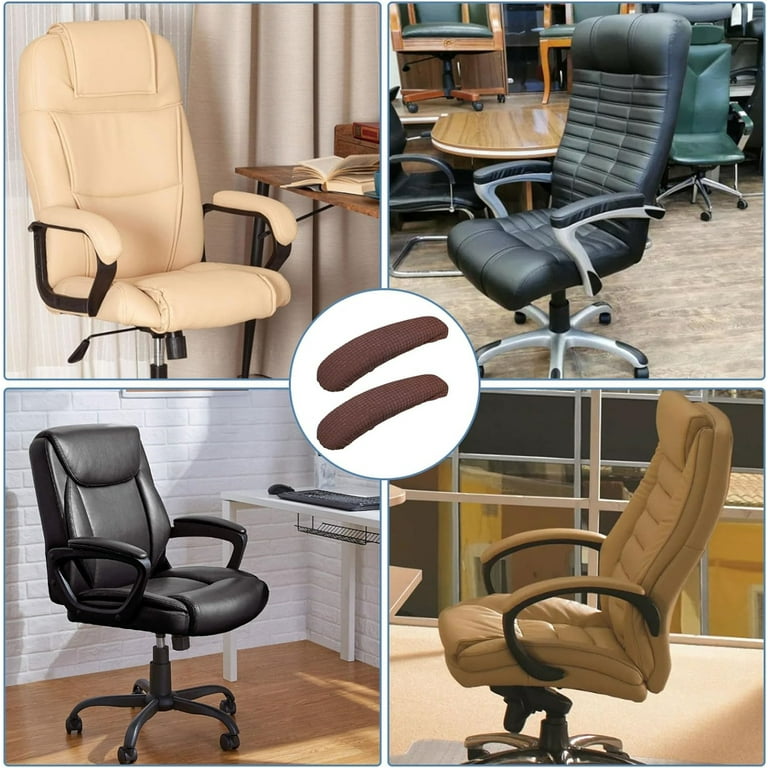 Chair Arm Covers Happon Chair Armrest Covers Removable Stretch Desk Chair Arm Cover Washable Computer Chair Arm Covers Protectors for Office Chairs 2Pcs Set Walmart