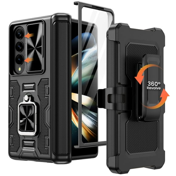 Funda Caka para Samsung Galaxy Z Fold 4 con soporte y funda