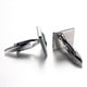 thumbnail image 5 of 2x Conjunto de 2 Gemelos Elegantes para Hombre, Accesorios Brillantes para Camisas Francesas, 5 of 8
