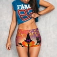 thumbnail image 3 of Fotbe Halloween Shorts Sin Costuras – Shorts Deportivos de Cintura Alta para Mujer, Elásticos para Gimnasio, Yoga, Running o Ciclismo-Small, 3 of 8