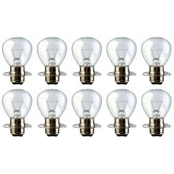 CEC Industries #1044 Bulbs, 12.8/12.8 V, 34.9/23.4 W, P15d Base, RP-11 shape (Box of 10)