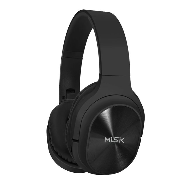 Audífonos Bluetooth Misik MH624K Negro con gris Manos Libres
