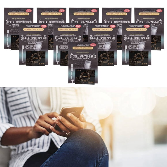 Etiqueta Engomada Del Amplificador De Señal Del Teléfono Celular, Pegatinas De Señal De Teléfono Multiusos PCB Ligeras Autoadhesivas Negro Dorado Para Túneles
