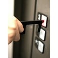 thumbnail image 2 of Lot Of 5 Touchless Door Opener Contactless "Finger" Metal Key Ring Tools New!, 2 of 3