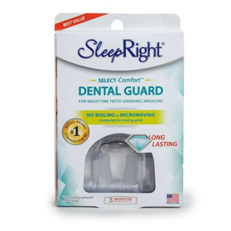 SleepRight Select No-Boil Dental guard Sleeping Teeth guard Mouth guard ...