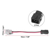 Car Auto Fuel Injector Adapters Wired Cable Connector Plugs Female to Male Plug for EV1