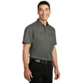 thumbnail image 4 of Port Authority Short Sleeve SuperPro Twill Shirt-2XL (Sterling Grey), 4 of 6