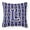Purple & White, variant on Carolines Treasures Letter L Football Purple & White Fabric Decorative Pillow - Purple & White - 14in. H x 3in. W x 14in. L