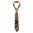 thumbnail image 1 of Balery Sunflower Field Art Corbata Clásica de Seda para Hombre, Corbata Tejida Jacquard, Corbatas Formales para Negocios y Bodas, 1 of 7
