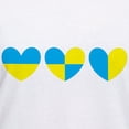 thumbnail image 3 of CafePress - I Stand With Ukraine Heart T Shirt - Womens Cotton V-Neck T-shirt, 3 of 4
