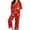 Red, variant on Vetsdori Womens Christmas Pajamas Sets Button up Pockets Sleepwear 2 Pieces PJS Long Sleeve with Pants Collared,Gifts Pj Sets Homewear for Ladies Winter