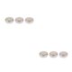 thumbnail image 3 of Eigraketly 3 Pieces Alloy Euphonium Valve Finger  Buttons Wind Set Brass Instrumental Tipo 1 2piezas, 3 of 6