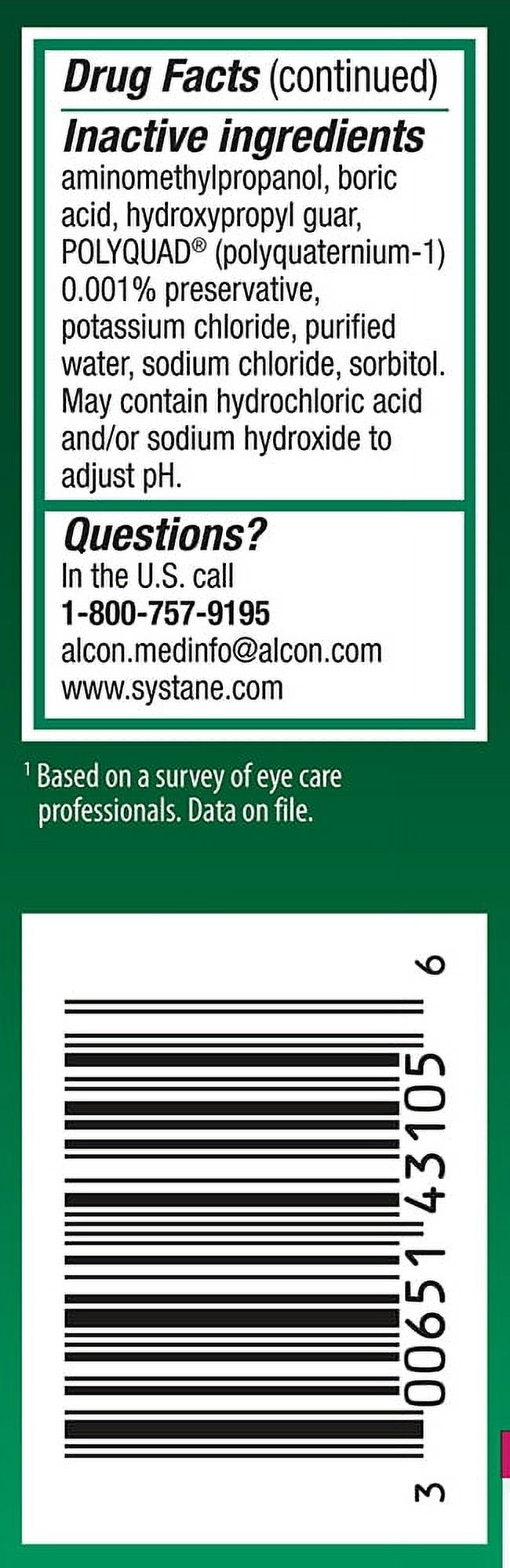 Systane Ultra Dry Eye Care Symptom Relief Eye Drops, 10 ml - image 4 of 9