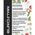 thumbnail image 2 of EUROSTAR EC1207TX Non-Stick Potato Masher, Black, 2 of 2