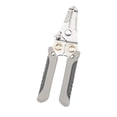 thumbnail image 2 of Green Stainless Steel Multi-Functional Electrical Pliers - 089B Model with Wire Stripping, Cable Winding & Crimping Capabilities, Compact Design for Professional Electricians & DIY Enthusiasts, OPP, 2 of 6