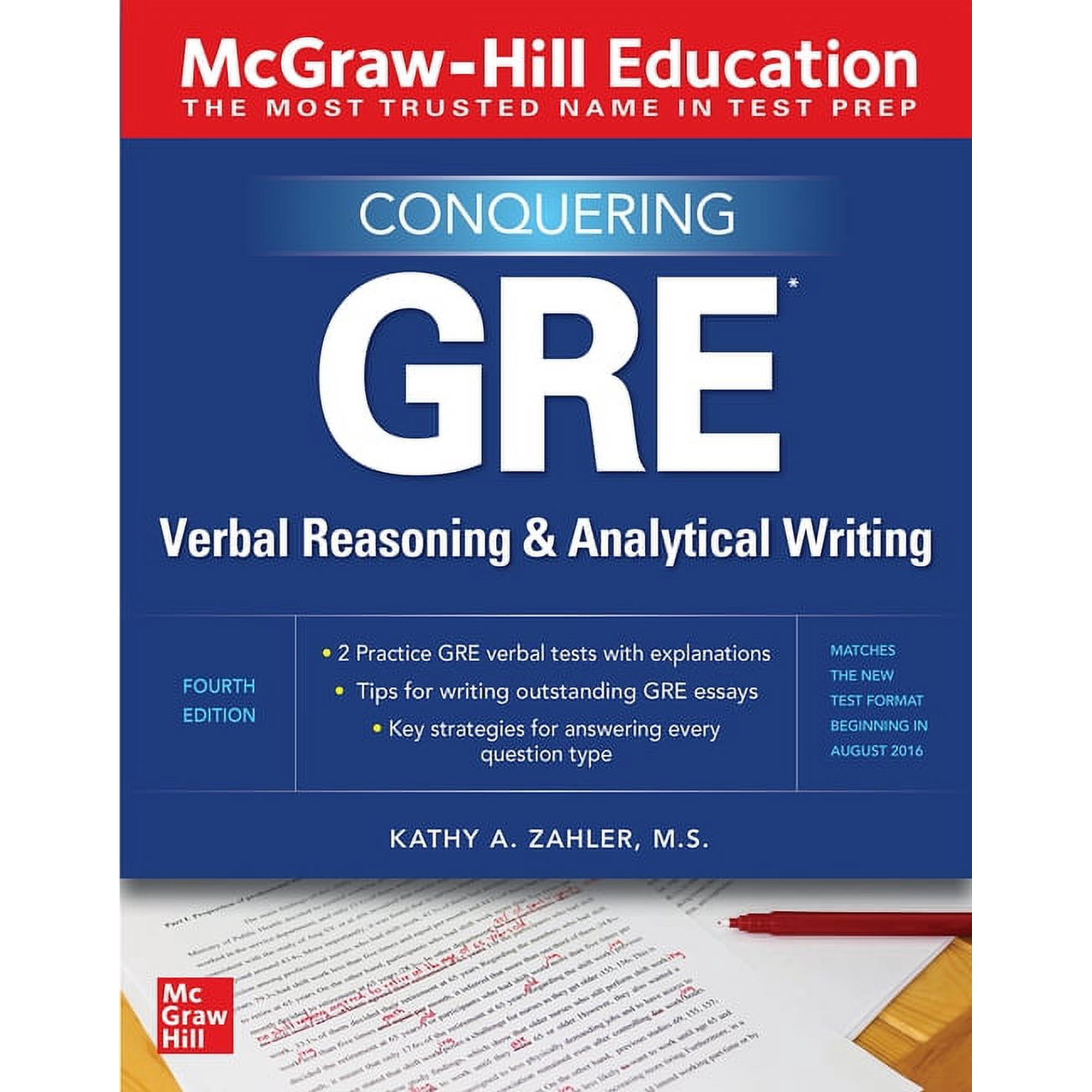 McGraw-Hill Education Conquering GRE Verbal Reasoning and Analytical Writing, Second Edition, (Paperback)