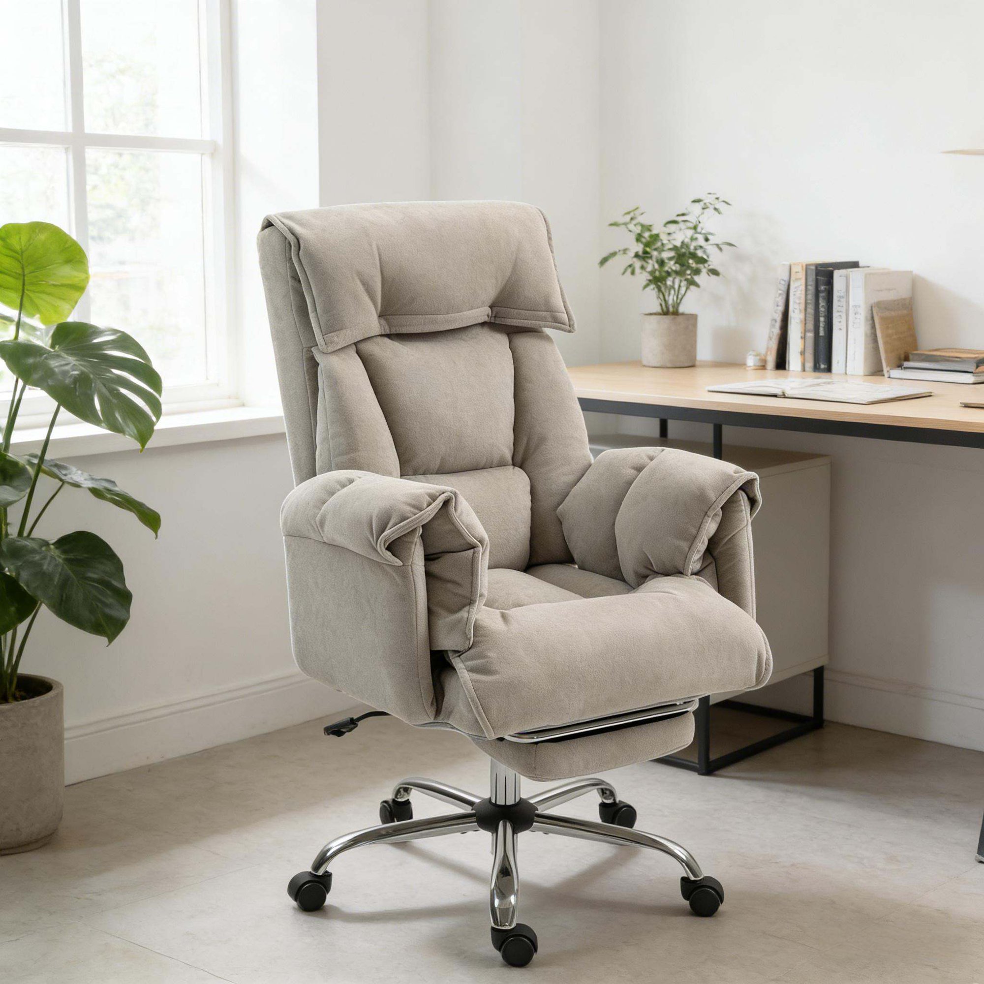 reclining desk chair with rolling product