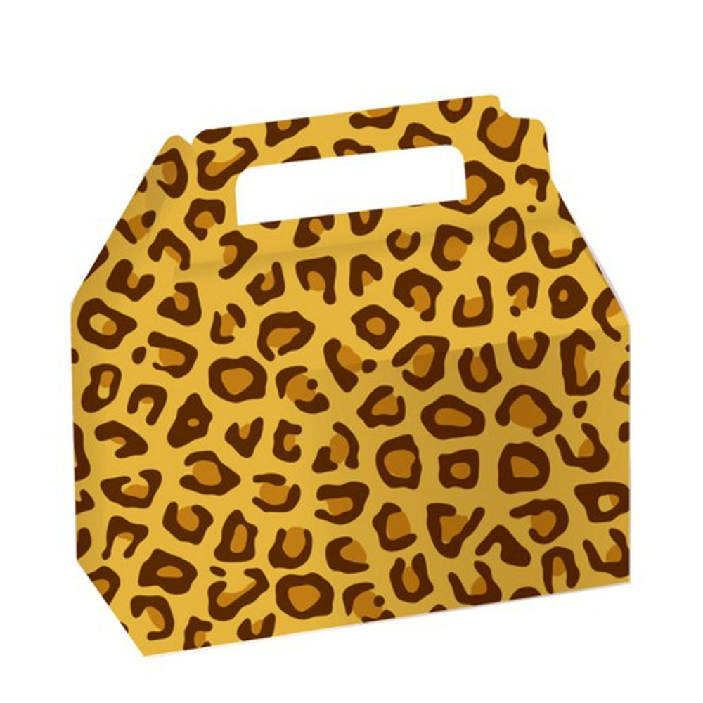 Leopard Print Small Treat Boxes