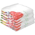thumbnail image 7 of Birds Flowers Kitchen Dish Towels Set of 1 Absorbent Hand Towels, Lint-Free 18"x28" Heart Bike Cage Fast Drying Hanging Dishcloths for Cooking Baking Home Clean, 7 of 7