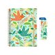 thumbnail image 4 of Cuaderno espiral A5 con agenda semanal 2024, papel grueso con doble rejilla, portátil, planificación semanal y mensual, para uso académico, oficina y hogar, diseño plegable y ligero, papel, 4 of 9