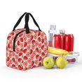thumbnail image 4 of Rocae Cute Strawberry for Insulated Lunch Bag for Women Men,Large Lunch Box for Work School Picnic Hiking Daytrip, 4 of 5