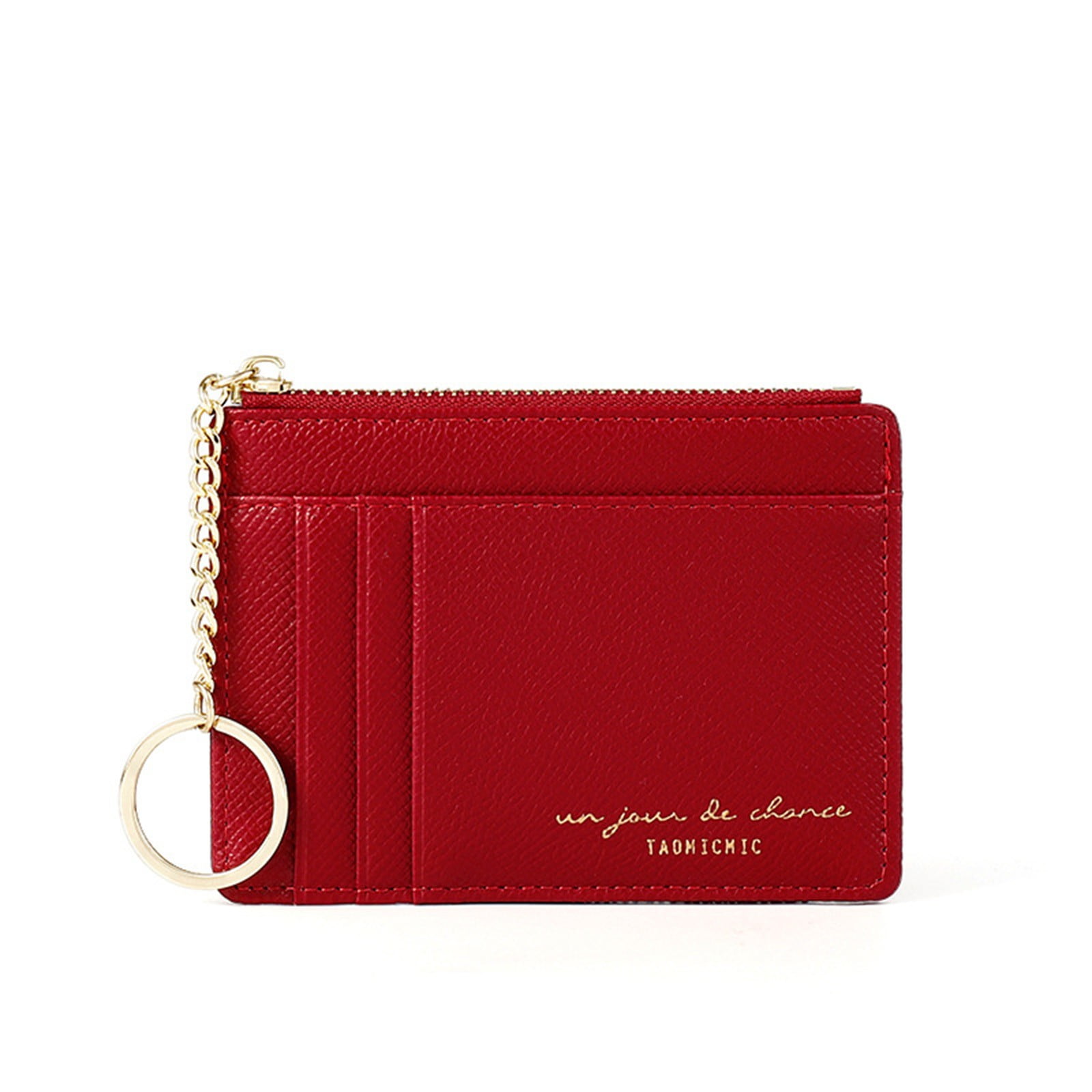 TEAL MULTI SMALL CARD CASE WALLET main image 1