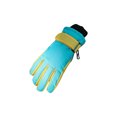 thumbnail image 7 of Kids Winter Snow Ski Gloves Children Snowboard Gloves for Boys Girls Light Blue 5 Years, 7 of 7
