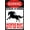 Warning Sign 4, variant on Aluminum No Smoking Within 25 Feet of Building Entrance Sign 12 x 8 Inches - Do Not Throw Butts On Ground Yard Sign, Indoor Outdoor Office, Business, Smoke-Free Zone