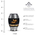 thumbnail image 3 of Yatskia Luminous Stag Urns For Human Ashes Adult Female & Male, Small Keepsake Urns For Human Ashes, (Monar 10 Inch and 3 Inch), 3 of 8