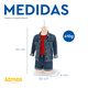 thumbnail image 5 of Atmos Homeware Maniquí de Niño y Niña | Exhibidor Infantil 3/4 de Plástico de Alta Resistencia con Gancho | Cuerpo Unisex para Ropa y Accesorios | Paquete de 4 Piezas color Blanco, 5 of 5