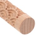 thumbnail image 4 of Miangastore Wooden Clay Texture Roller Convenient Polymer Clay Texture Embossing Roller for DIY, 4 of 9