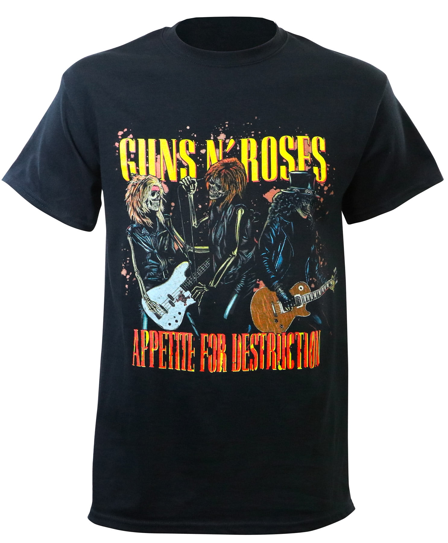 Bravado - Guns N Roses Men's Appetite for Destruction T-Shirt Black - Walmart.com - Walmart.com