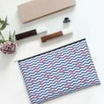 thumbnail image 6 of Easygdp Nautical Anchors Makeup Bag Toiletry Bag Canvas Makeup Bags Zipper Cosmetic Pouch Travel Cosmetic Pouch for Women Gifts, 6 of 7
