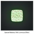 thumbnail image 2 of 4PCS Square Cabinet Fluorescence Knob Glowing in the Dark Furniture Drawer Pulls Handle with Screws Flamingo, 2 of 5