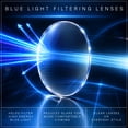 thumbnail image 6 of Classic Gothic True Cat Eye Frame Blue Light Filtering Computer Glasses / Tortoise, 6 of 7