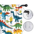thumbnail image 4 of Blackout Kids Curtains,Cute Dinosaur Pattern Childrens Insulated Curtains Set Of 2,Bedroom Essentials,Toddler Room Decor 42x63in(106x160cm), 4 of 4