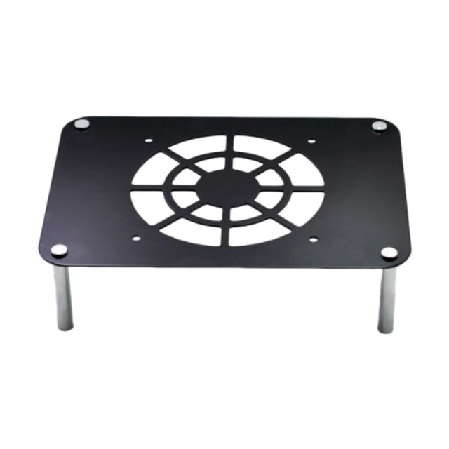 Base de enfriamiento para enrutadores, soporte para decodificador de TV, soporte portátil multifunción, estante de enfriamiento para enrutadores, para Negro