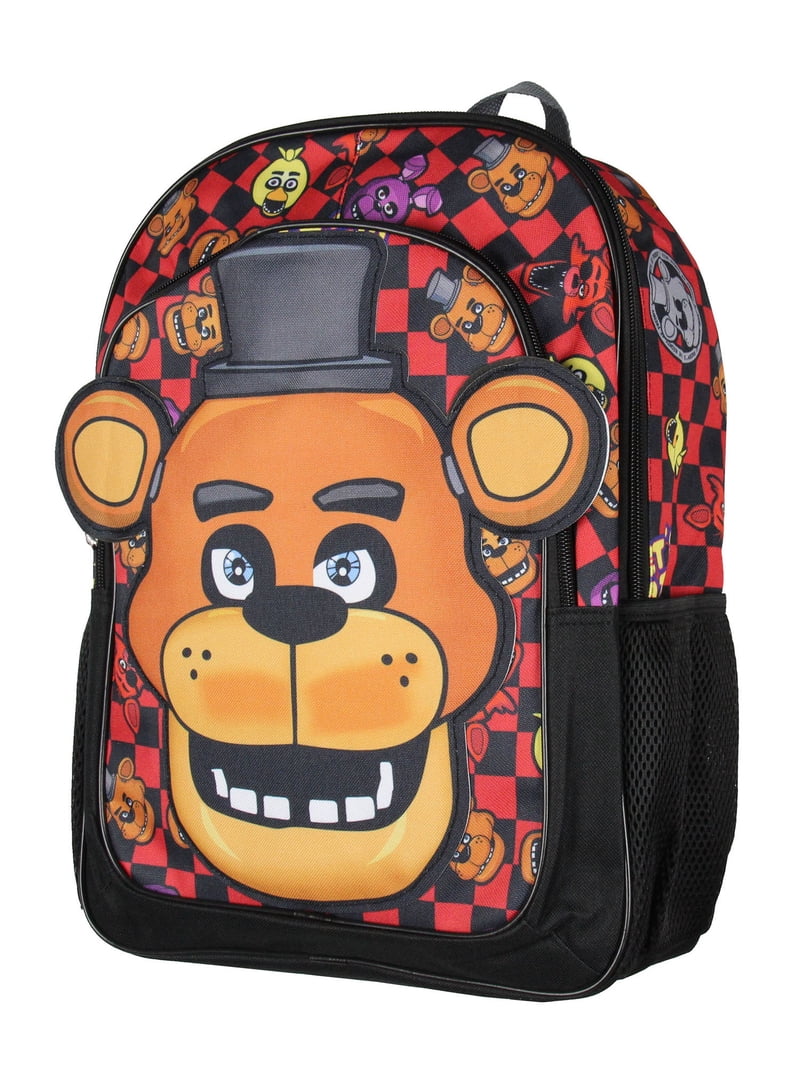 Five Nights at Freddy's リュック Seven Times Six, Kids Travel Backpack, 16